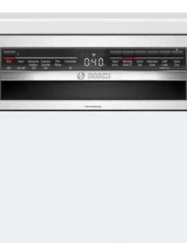 BOSCH 60 cm Stainless steel semi-integrated In Built dishwasher (SMI4IVS00I)