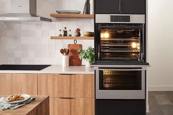 Buy Bosch built-in oven in Jaipur with advanced 3D Hotair technology at Aspire Home Studio showroom
