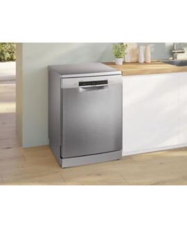 BOSCH 60 cm Brushed steel Dishwasher(SMS6HVI00I)