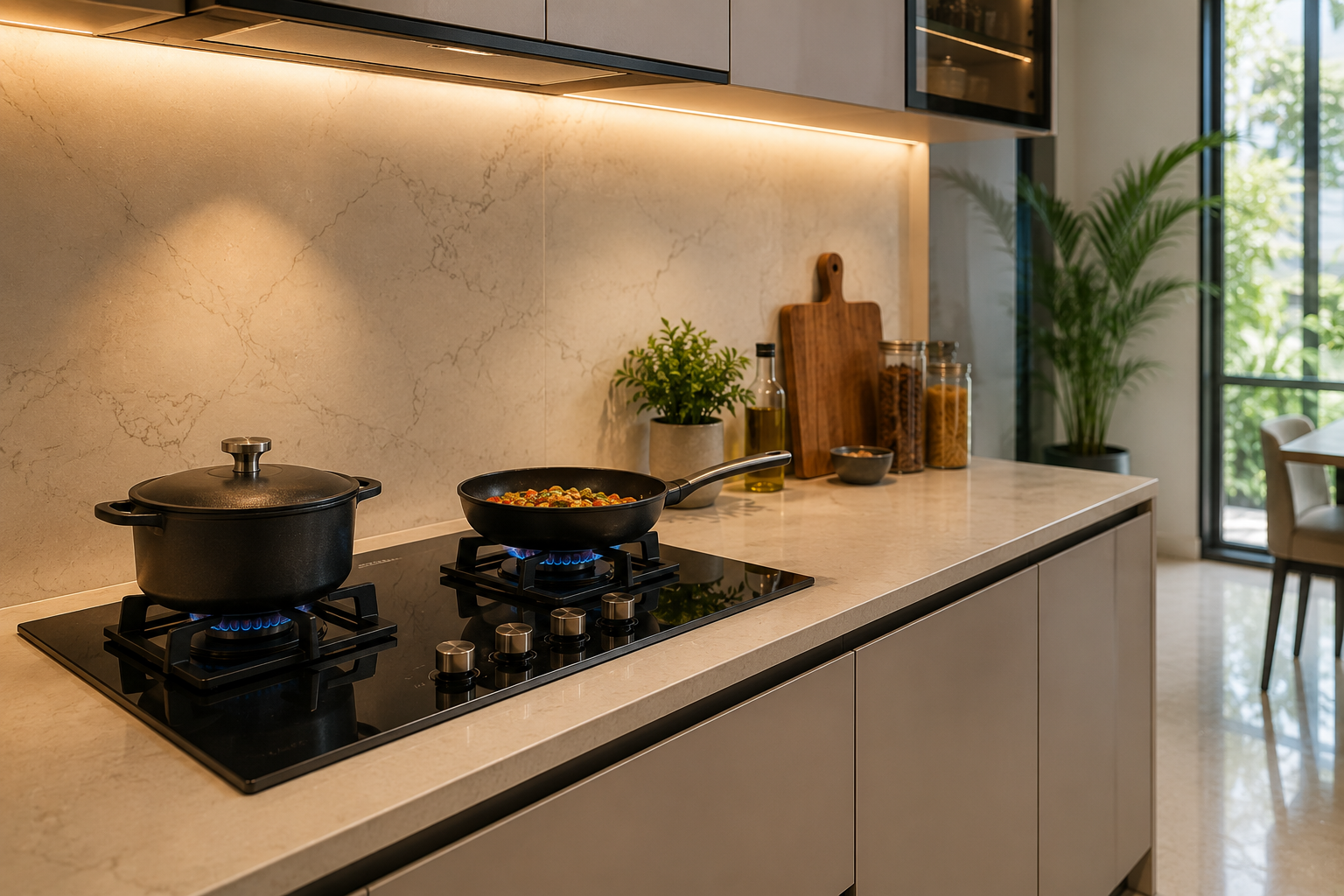 Gas Hob vs Induction Cooktop in Jaipur – Which is Better for Indian Cooking? (2026 Guide)