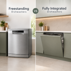Freestanding vs. Fully Integrated Dishwashers