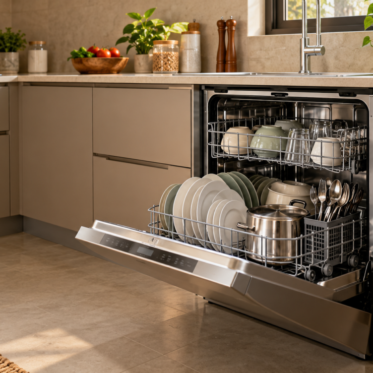 How to Choose a Dishwasher for an Indian Kitchen: Capacity, Space and Fit